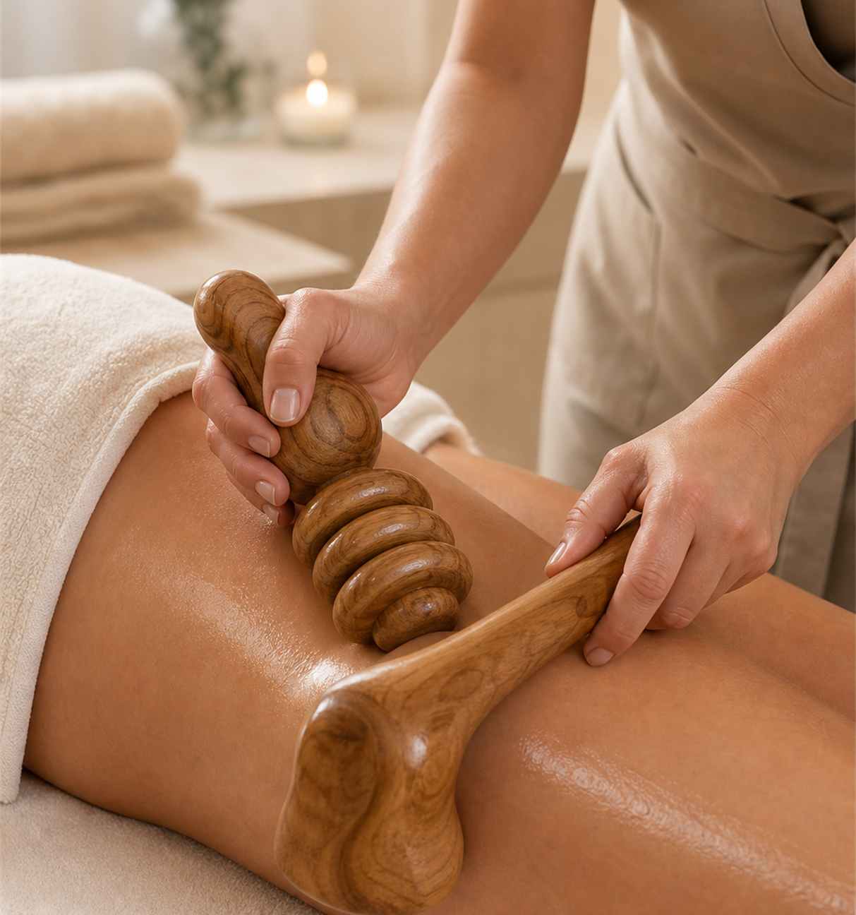 Tratamiento corporal en cabina estética Ana Estada