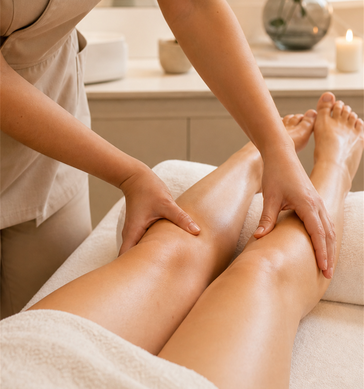 Tratamiento corporal para piernas cansadas y pesadez en Sagunto